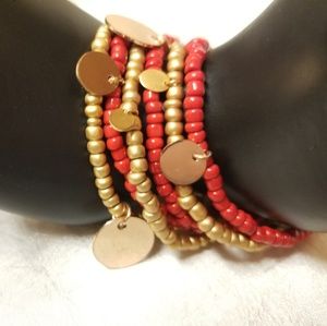 Handmade stretch bracelets